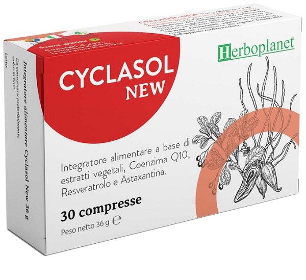 CYCLASOL NEW 30 COMPRESSE - Antica Farmacia Ferrari