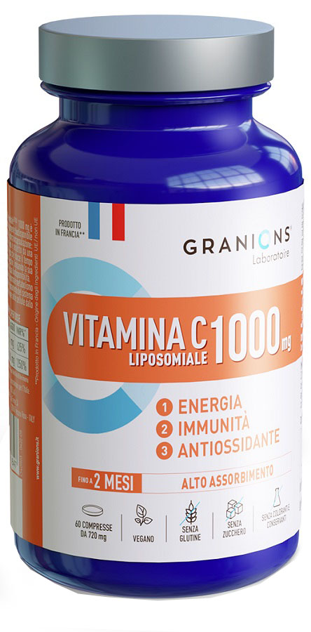 GRANIONS VITAMINA C LIPOSOMIALE 1000MG 60 COMPRESSE - Antica Farmacia Ferrari