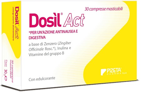 DOSIL ACT 30 COMPRESSE MASTICABILI - Antica Farmacia Ferrari