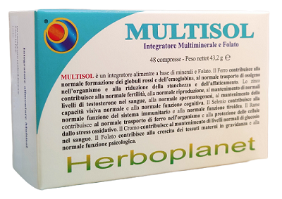 MULTISOL 48 COMPRESSE - Antica Farmacia Ferrari