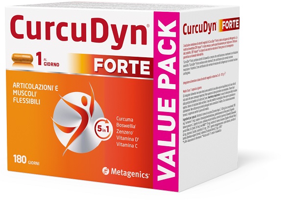 CURCUDYN FORTE 180 CAPSULE SENZA GLUTINE SENZA LATTOSIO - Antica Farmacia Ferrari
