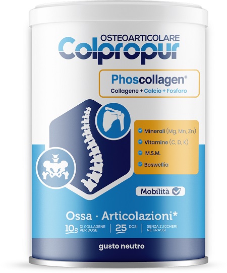 COLPROPUR POSH COLLAGENE OSTEOARTICOLARE NEUTRO COLPROPUR 325 G - Antica Farmacia Ferrari