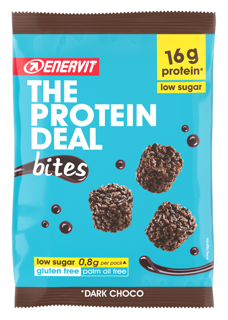 THE PROTEIN DEAL BITES DARK CHOCO 53 G - Antica Farmacia Ferrari