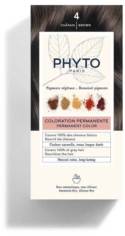 COLOR KIT 4 CASTANO LATTE RIVELATORE 50 ML + CREMA COLORANTE 50 ML + MASCHERA PROTETTIVA COLORE 12 ML + GUANTI - Antica Farmacia Ferrari