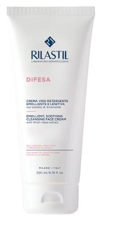 RILASTIL DIFESA CREMA VISO DETERGENTE EMOLLIENTE E LENITIVA 200 ML - Antica Farmacia Ferrari