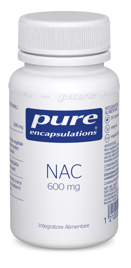 PURE ENCAPSULATIONS NAC 600MG - Antica Farmacia Ferrari