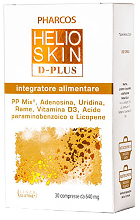 HELIOSKIN D-PLUS PHARCOS 30 COMPRESSE - Antica Farmacia Ferrari