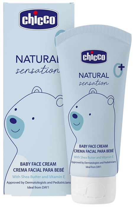 CHICCO NATURAL SENSATION CREMA VISO 50 ML - Antica Farmacia Ferrari