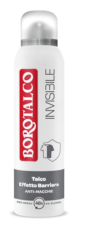 BOROTALCO DEO SPRAY INVISIBILE GRIGIO 150 ML - Antica Farmacia Ferrari