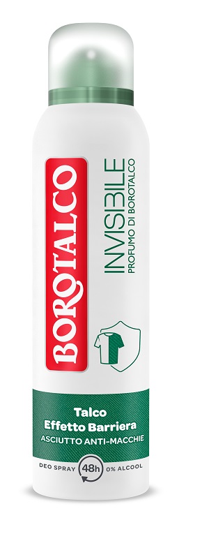 BOROTALCO DEO SPRAY INVISIBILE VERDE 150 ML - Antica Farmacia Ferrari