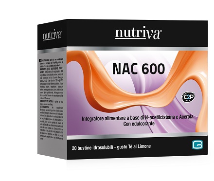 NUTRIVA NAC 600 20 BUSTINE - Antica Farmacia Ferrari