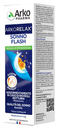 ARKORELAX FLASH SONNO SPRAY 20 G - Antica Farmacia Ferrari
