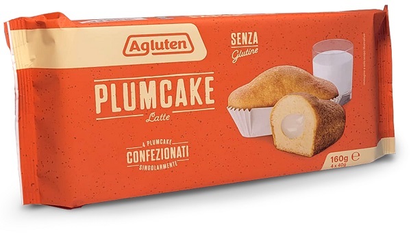 AGLUTEN PLUMCAKE LATTE 4 X 40 G - Antica Farmacia Ferrari