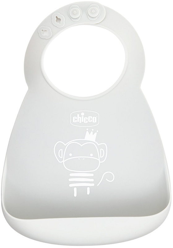 CHICCO BAVAGLIA SILICONE NEUTRA - Antica Farmacia Ferrari