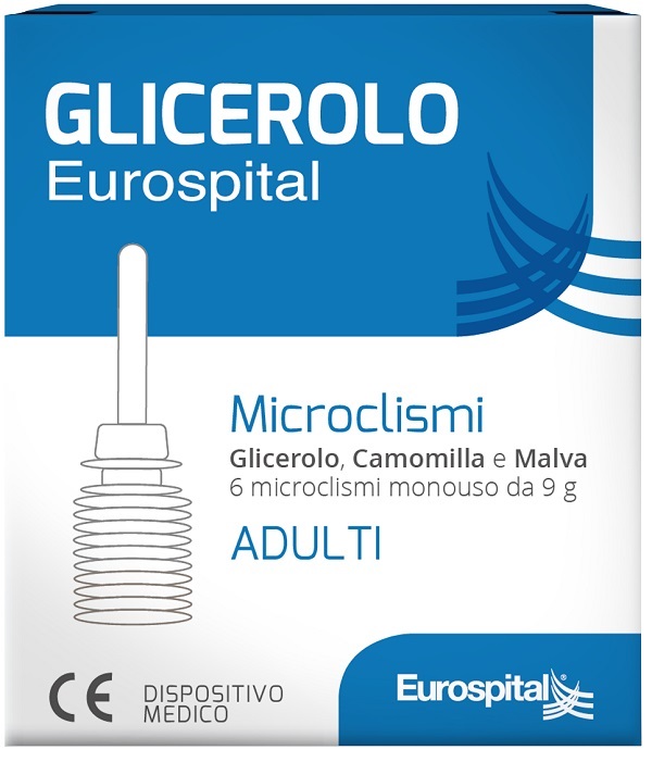 MICROCLISMI GLICEROLO ADULTI 6 PEZZI - Antica Farmacia Ferrari