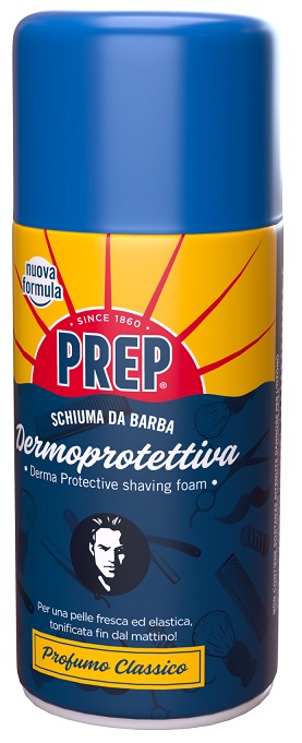 PREP SCHIUMA BARBA DERMOPROTETTIVA PROFUMO CLASSICO 300 ML - Antica Farmacia Ferrari