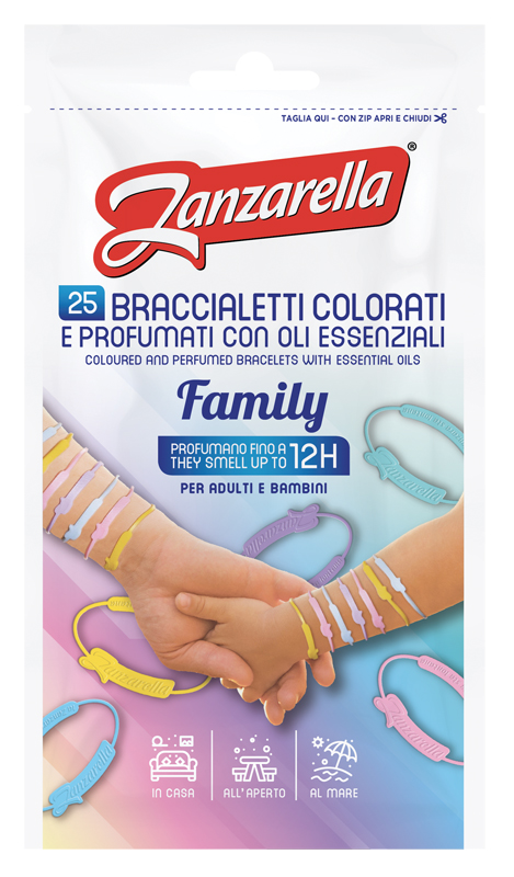 ZANZARELLA BRACCIALETTI FAMILY 25 PEZZI - Antica Farmacia Ferrari