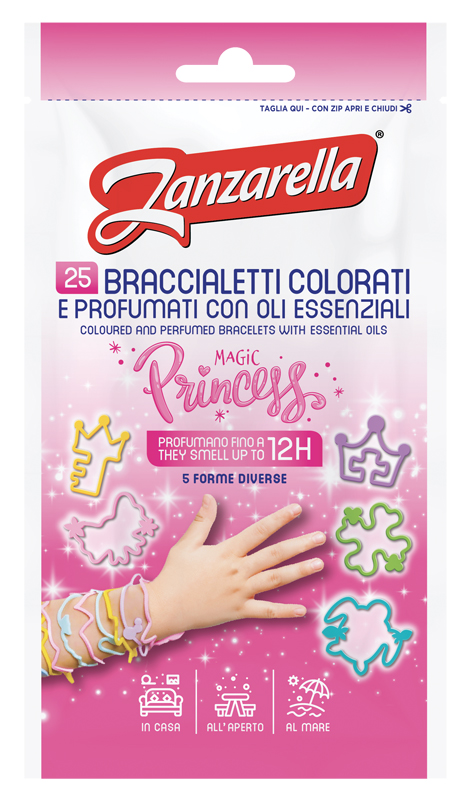 ZANZARELLA BRACCIALETTI PRINCESS 25 PEZZI - Antica Farmacia Ferrari
