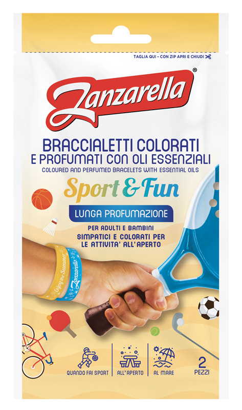 ZANZARELLA BRACCIALETTI SPORT&FUN 2 PEZZI - Antica Farmacia Ferrari