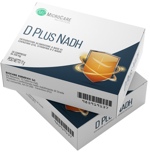 MICROCARE NUTRITION D PLUS NADH 20 COMPRESSE - Antica Farmacia Ferrari
