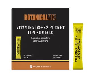 VITAMINA D3+K2 LIPOSOMIALE POCKET 20 STICK - Antica Farmacia Ferrari