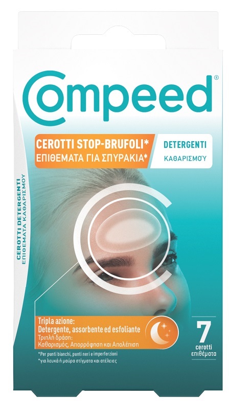COMPEED CEROTTI STOP BRUFOLI DETERGENTI 7 PEZZI - Antica Farmacia Ferrari
