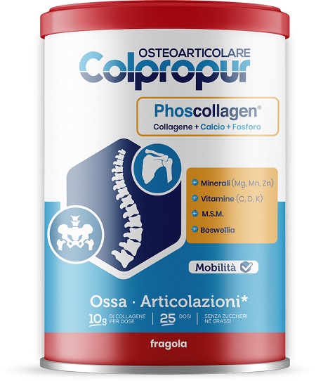 COLPROPUR POSH COLLAGENE OSTEOARTICOLARE FRAGOLA COLPROPUR 340 G - Antica Farmacia Ferrari