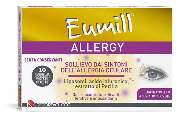 EUMILL ALLERGY GOCCE OCULARI 10 FLACONCINI DA 0,5 ML - Antica Farmacia Ferrari