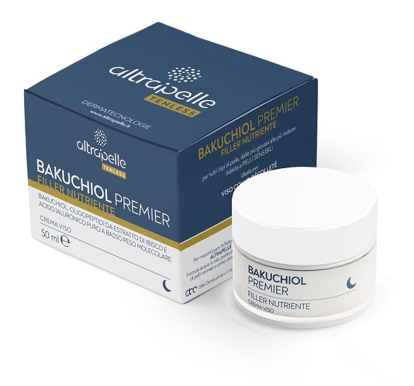 ALTRAPELLE TENLESS CREMA VISO NOTTE BAKUCHIOL PREMIER FILLER NUTRIENTE 50 ML - Antica Farmacia Ferrari