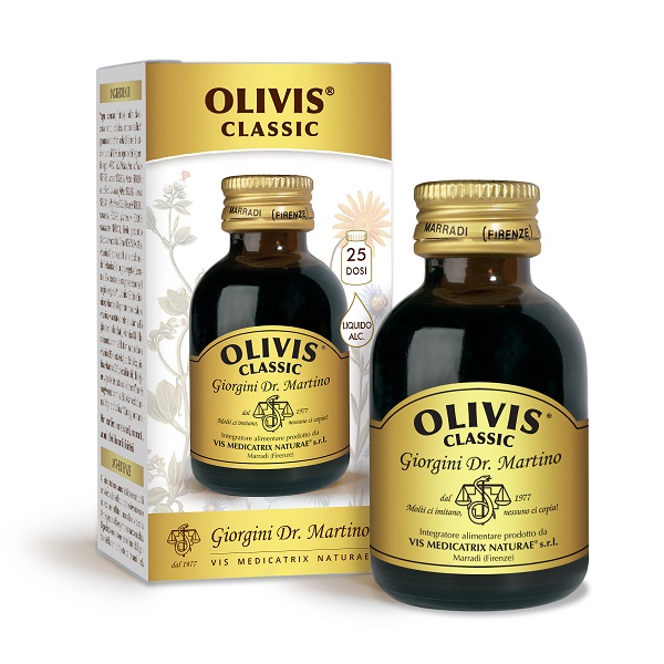 OLIVIS CLASSIC LIQUIDO ALCOOLICO 50 ML - Antica Farmacia Ferrari