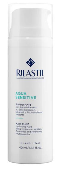 RILASTIL AQUA SENSITIVE FLUIDO MATT 40 ML - Antica Farmacia Ferrari