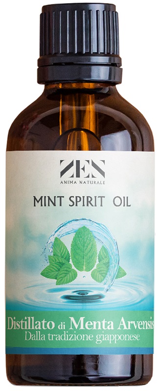 ZEN MINT SPIRIT OIL DISTILLATO DI MENTA ARVENSIS DALLA TRADIZIONE GIAPPONESE 100 ML - Antica Farmacia Ferrari