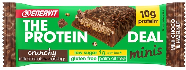 ENERVIT PROTEIN DEAL BAR HAZELNUT 33 G - Antica Farmacia Ferrari