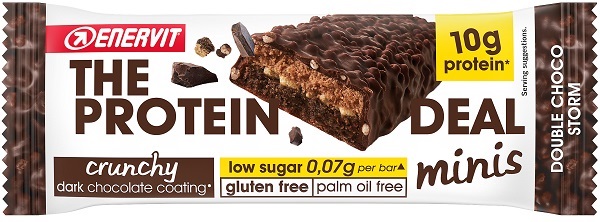 ENERVIT PROTEIN DEAL BAR CHOCO 33 G - Antica Farmacia Ferrari