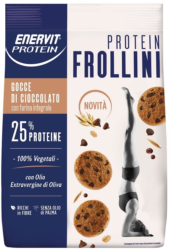 ENERVIT PROTEIN FROLLINO GOCCE CIOCCOLATO 200 G - Antica Farmacia Ferrari