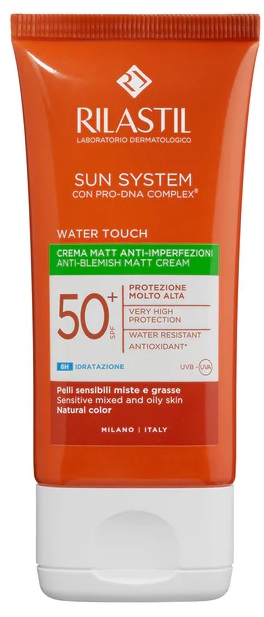 RILASTIL SUN SYSTEM WATER TOUCH FLUIDO SPF50+ 50 ML NUOVA FORMULAZIONE - Antica Farmacia Ferrari