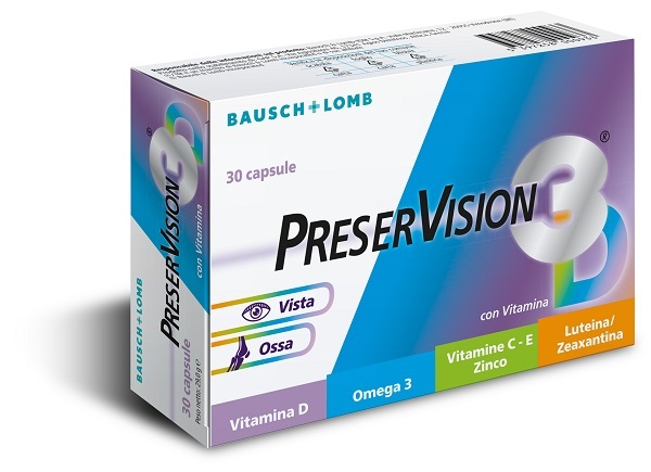 PRESERVISION 3D 30 CAPSULE MOLLI - Antica Farmacia Ferrari