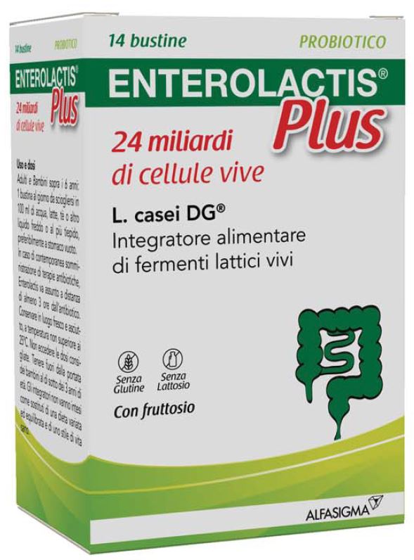 ENTEROLACTIS PLUS 14 BUSTINE - Antica Farmacia Ferrari