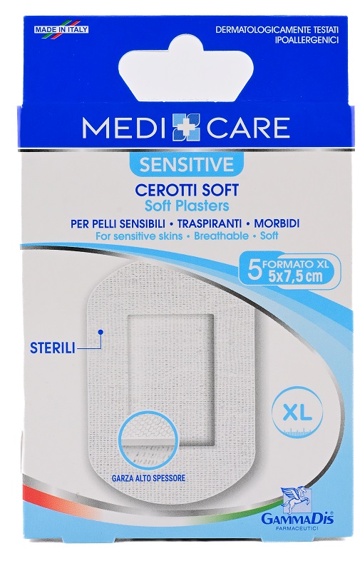 CEROTTO MEDICARE STERILI TNT 7,5X5 5 PEZZI - Antica Farmacia Ferrari