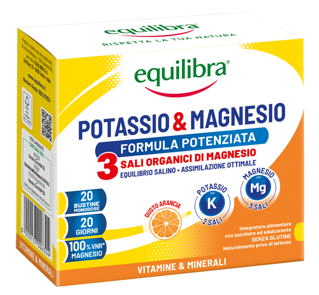 POTASSIO & MAGNESIO 3 20 BUSTINE - Antica Farmacia Ferrari