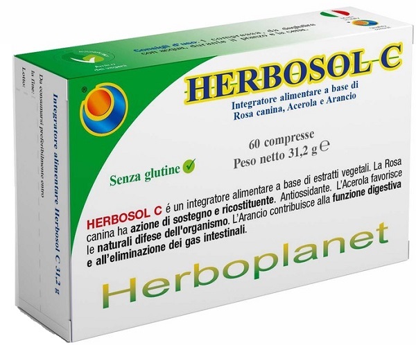 HERBOSOL C 60 COMPRESSE - Antica Farmacia Ferrari