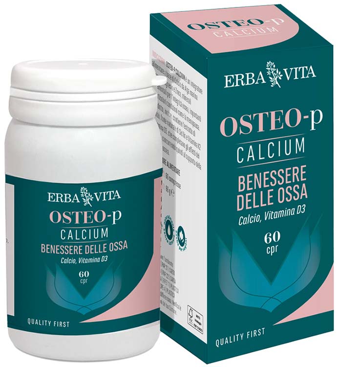 OSTEO P CALCIUM 60 COMPRESSE - Antica Farmacia Ferrari
