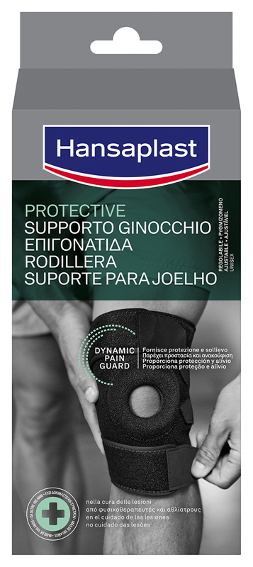 SUPPORTO GINOCCHIO HANSAPLAST PROTECTIVE - Antica Farmacia Ferrari