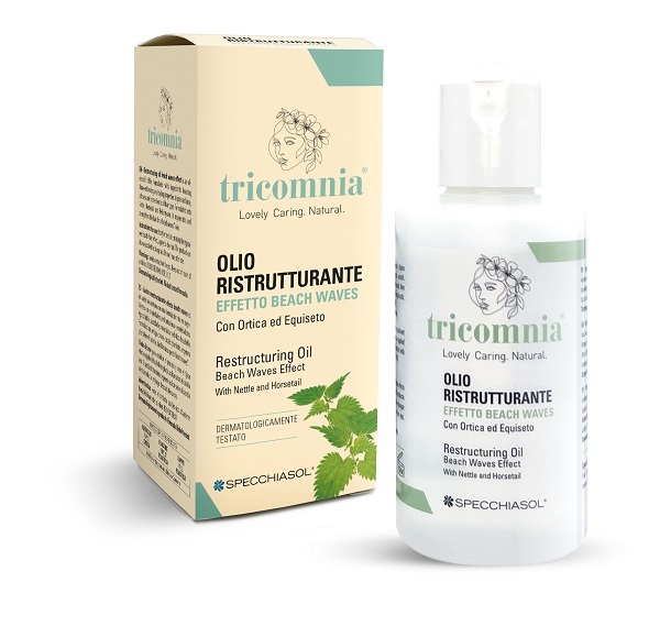 TRICOMNIA OLIO RISTRUTTURANTE EFFETTO BEACH WAVES 50 ML - Antica Farmacia Ferrari