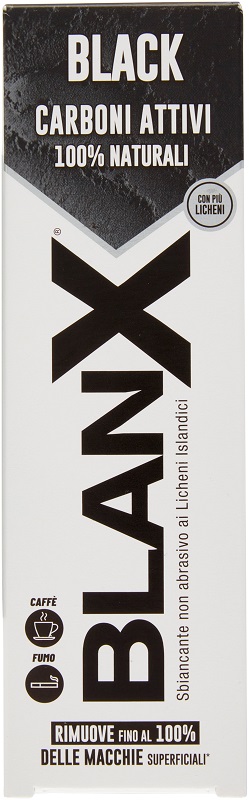 BLANX BLACK CARBONE DENTIFRICIO 75 ML - Antica Farmacia Ferrari