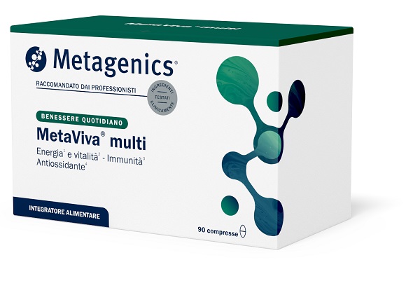METAVIVA MULTI 90 COMPRESSE SENZA GLUTINE SENZA LATTOSIO - Antica Farmacia Ferrari
