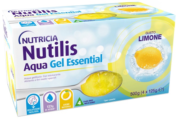 NUTILIS AQUA GEL LIMONE 4 PEZZI DA 125 G - Antica Farmacia Ferrari