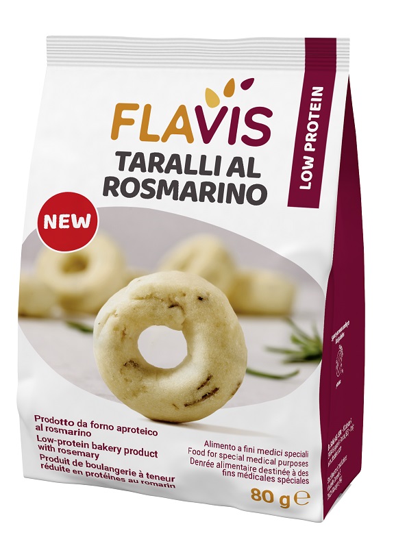 FLAVIS TARALLI ROSMARINO 80 G - Antica Farmacia Ferrari