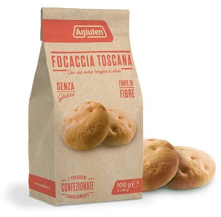 AGLUTEN FOCACCIA TOSCANA 100 G - Antica Farmacia Ferrari