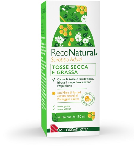 RECONATURAL SCIROPPO TOSSE ADULTI 150 ML - Antica Farmacia Ferrari